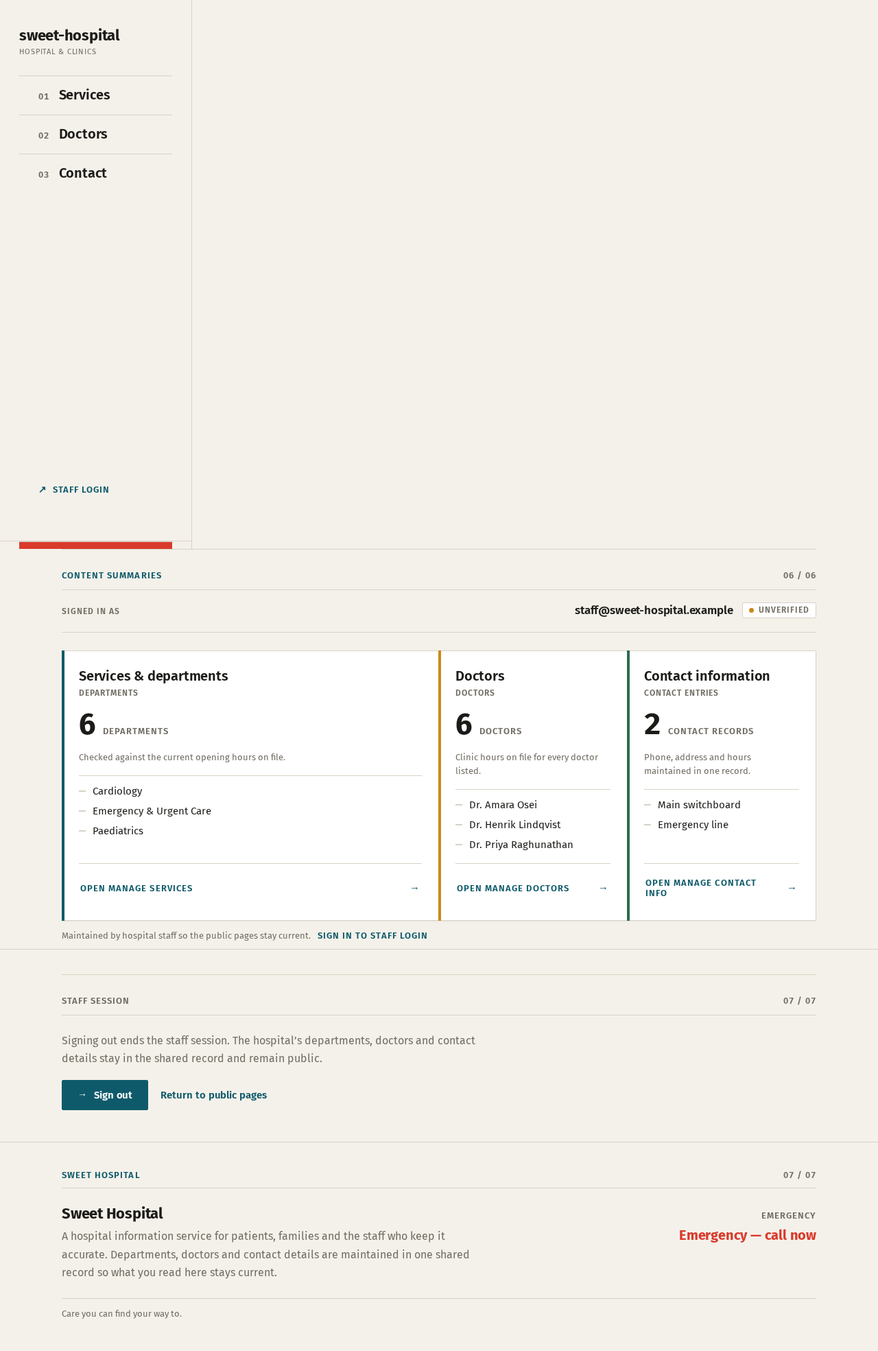 Admin Dashboard design preview