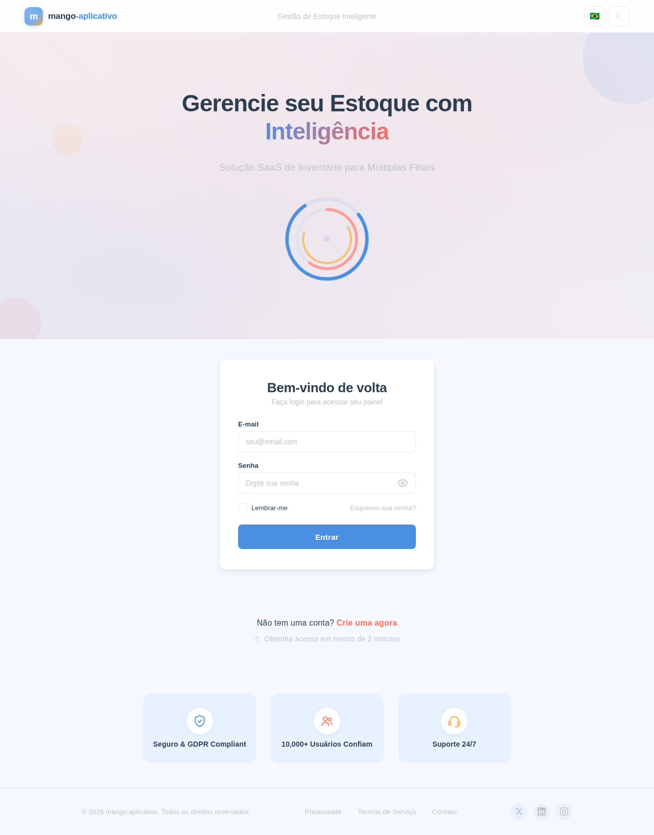 Login design preview