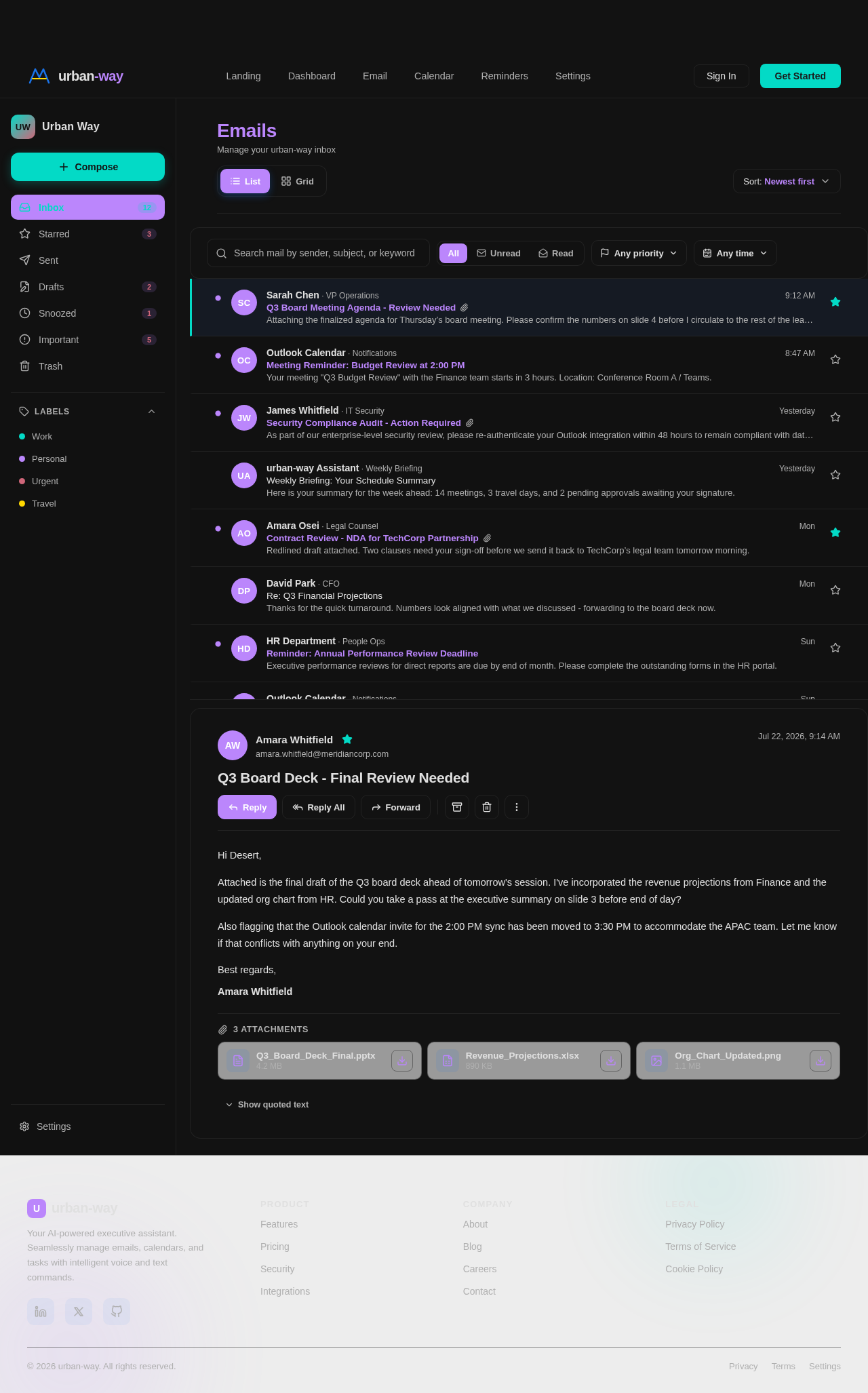 Email design preview