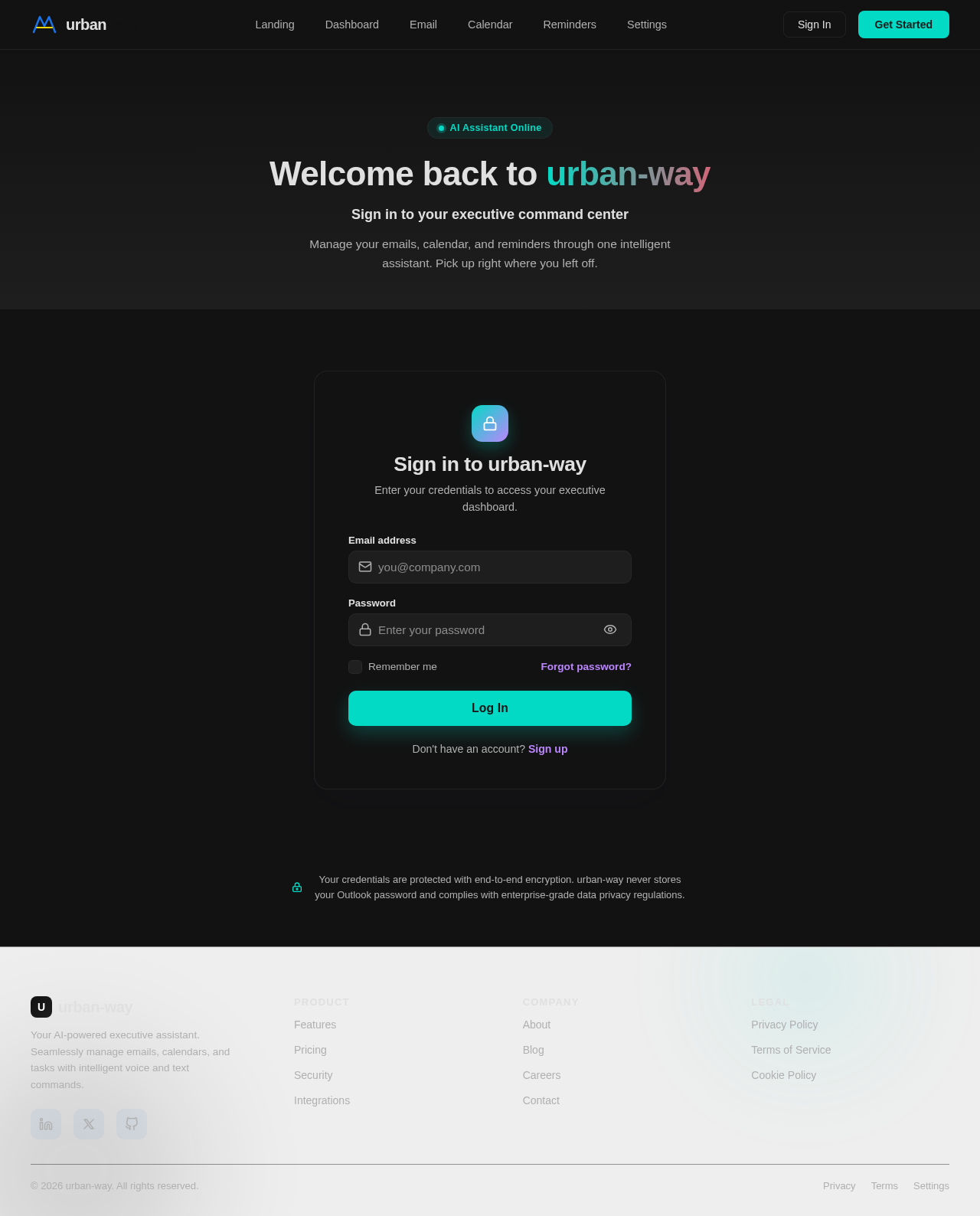 Login design preview