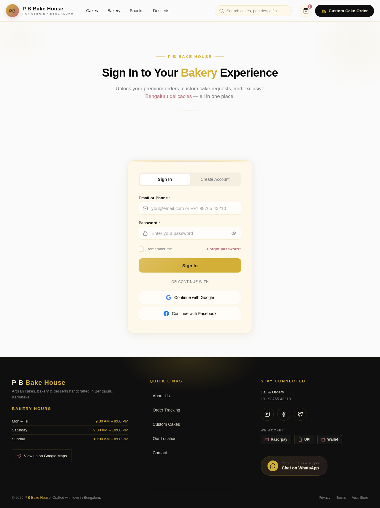 Login design preview