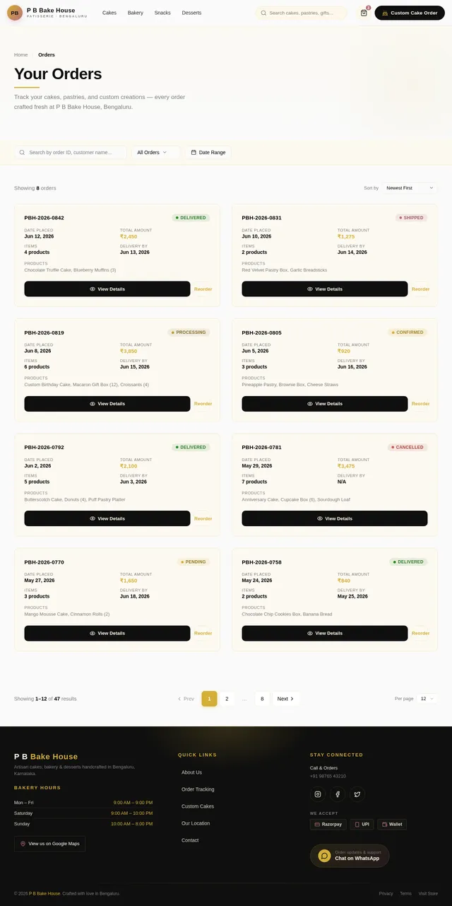 Orders