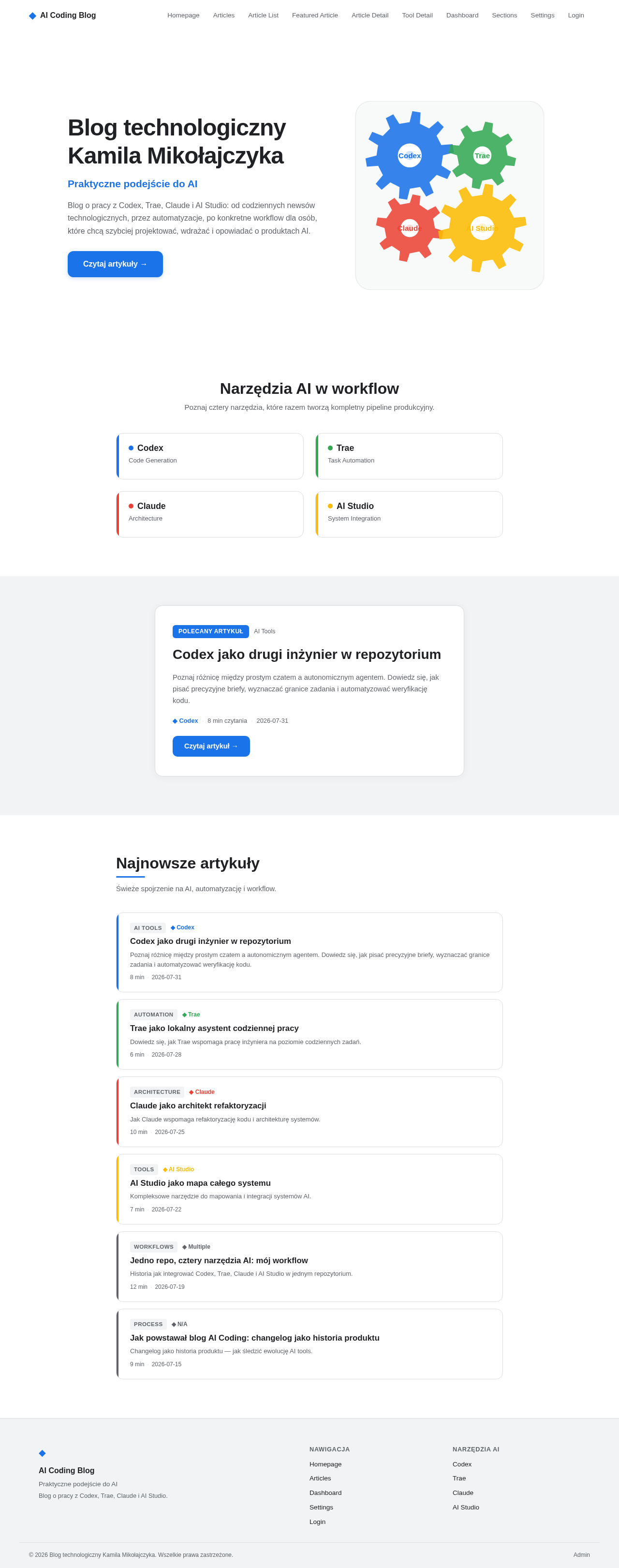 Homepage design preview