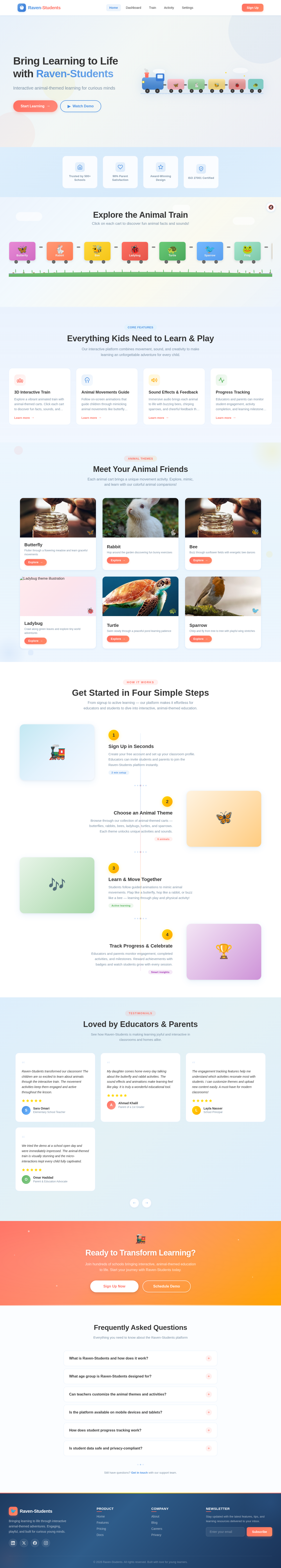 Landing design preview