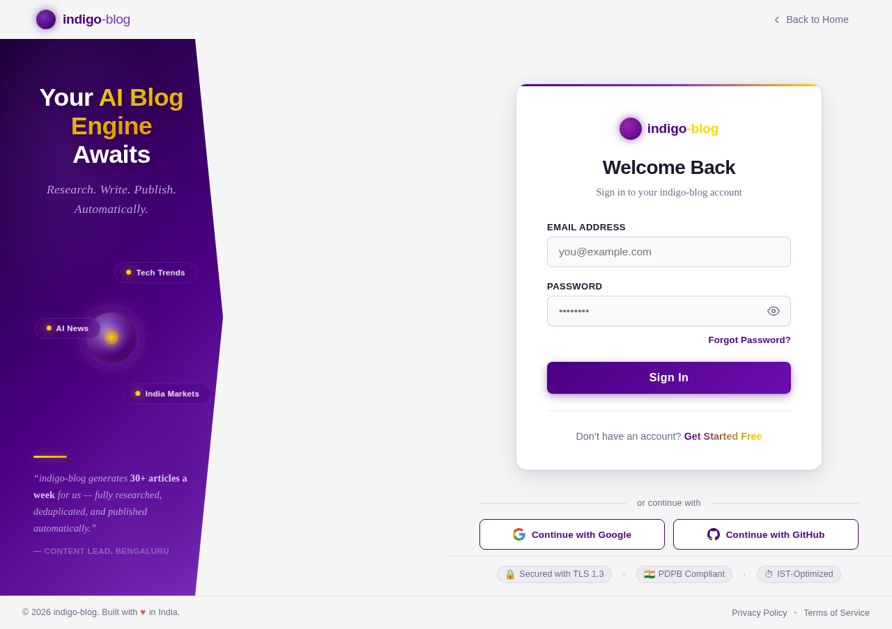 Login design preview