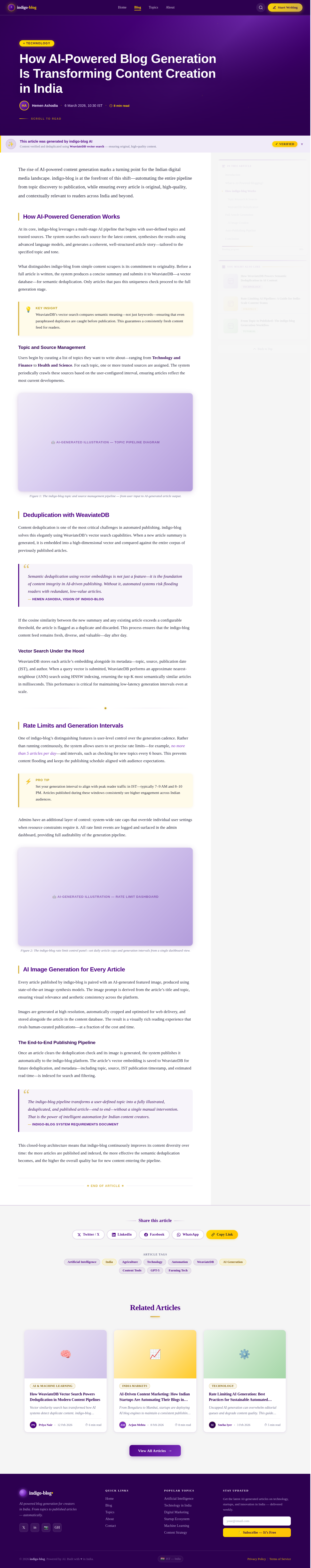 Article design preview