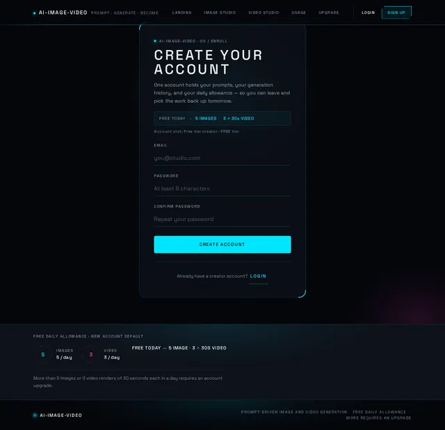 Sign Up