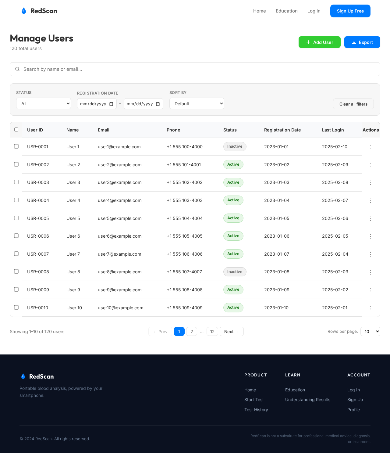 Users design preview