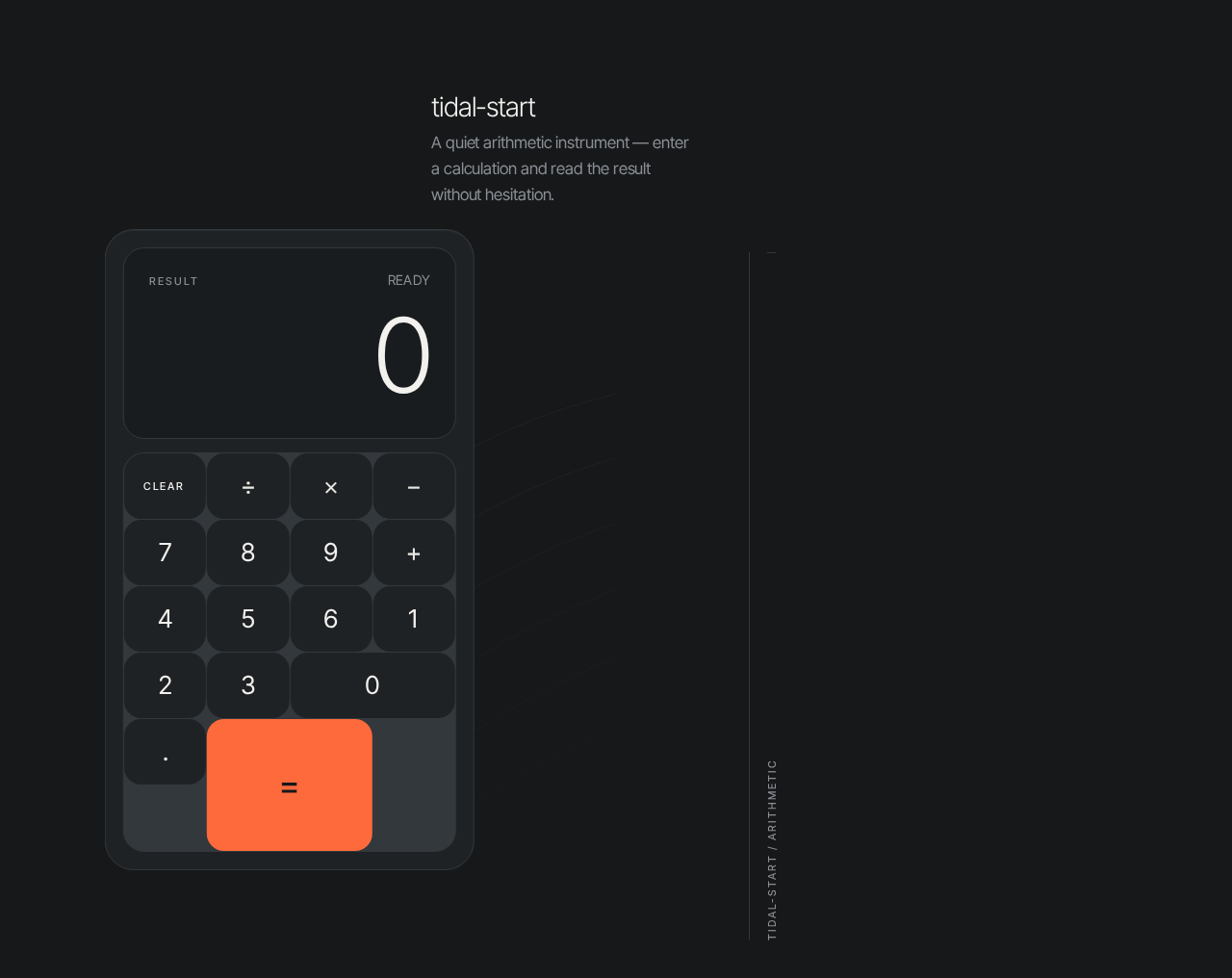 Calculator design preview