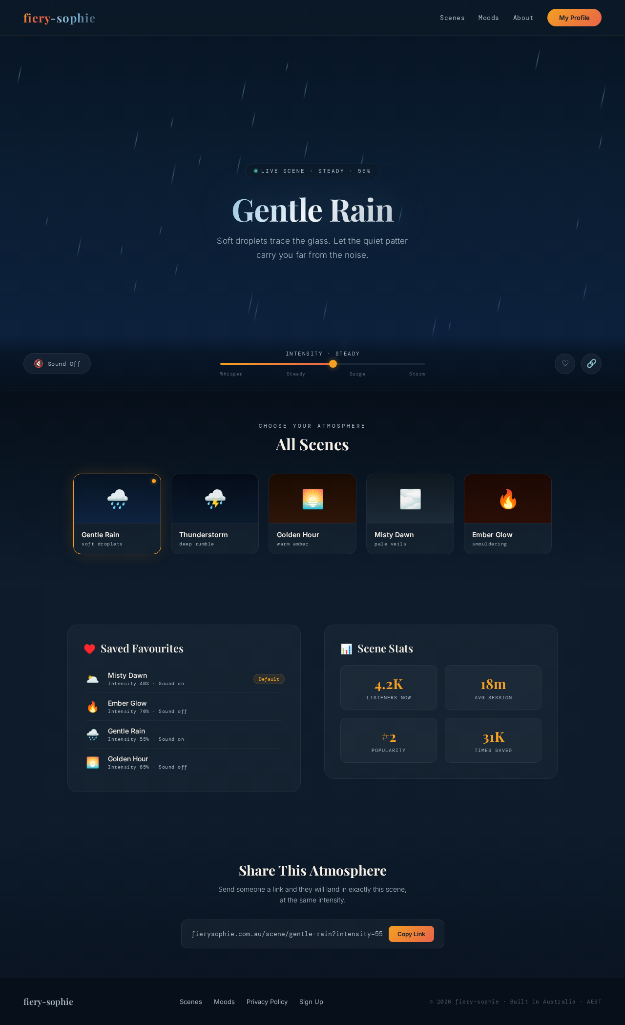 Scene design preview