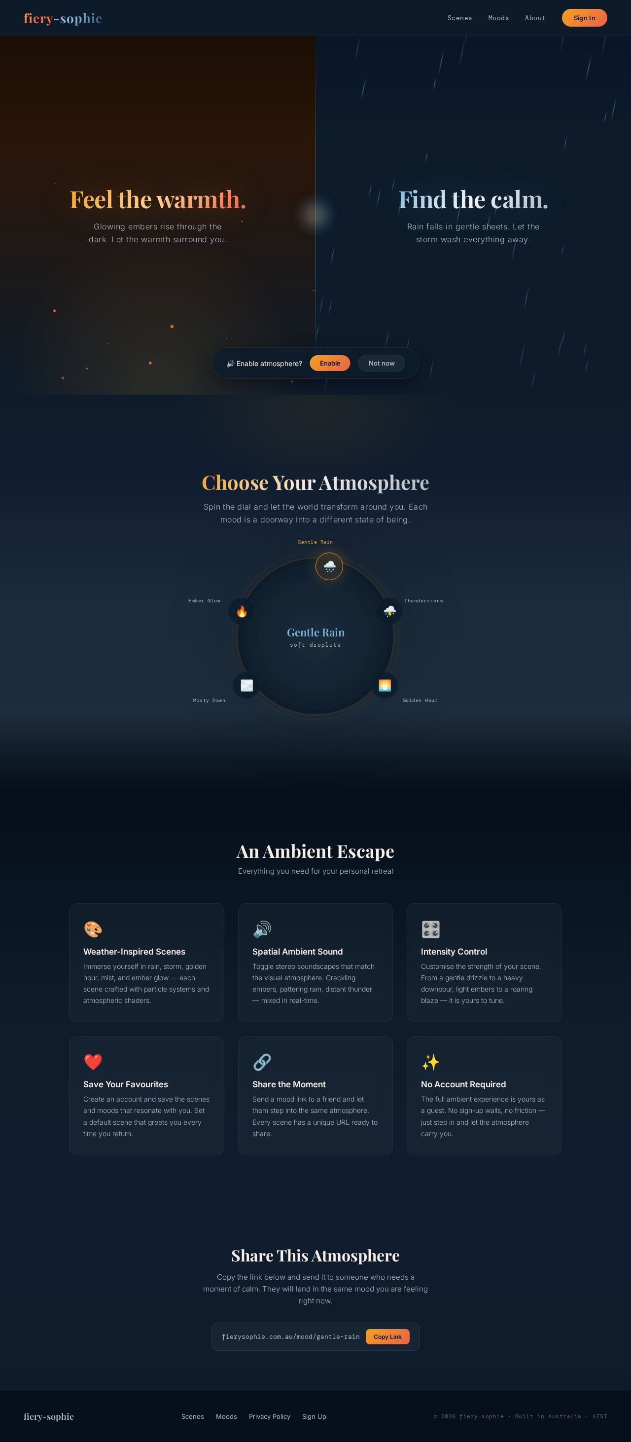 Landing design preview