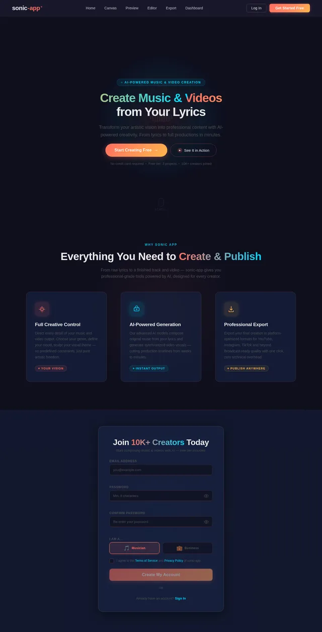 Signup