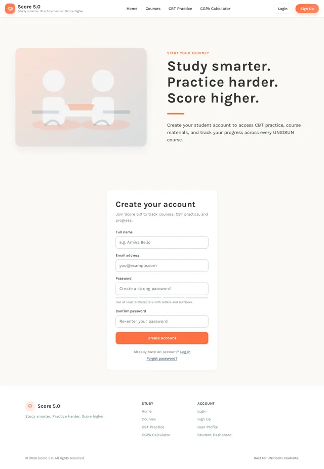 Sign Up