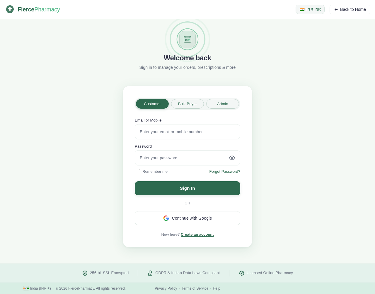 Login design preview