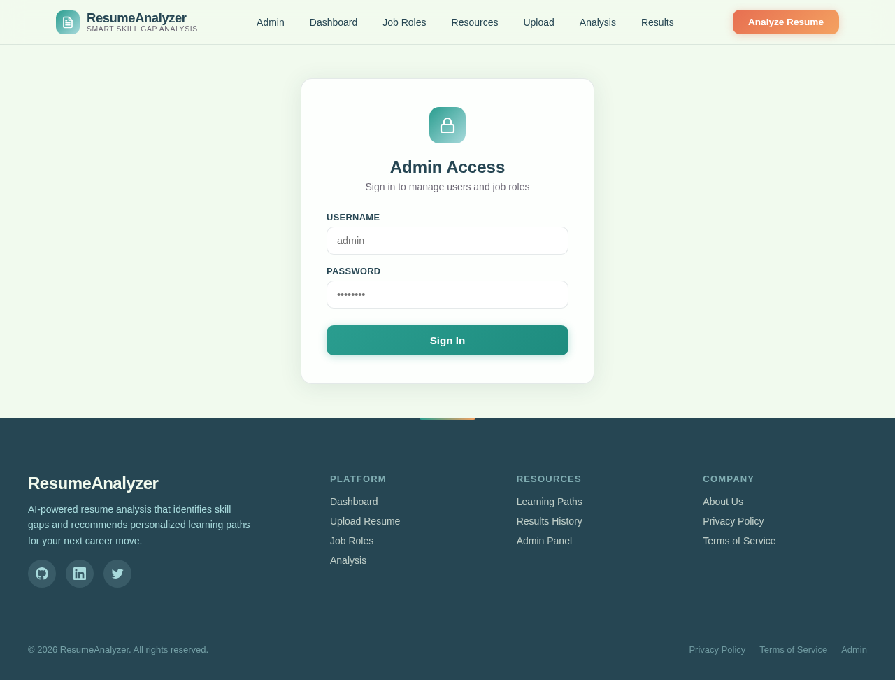 Admin design preview