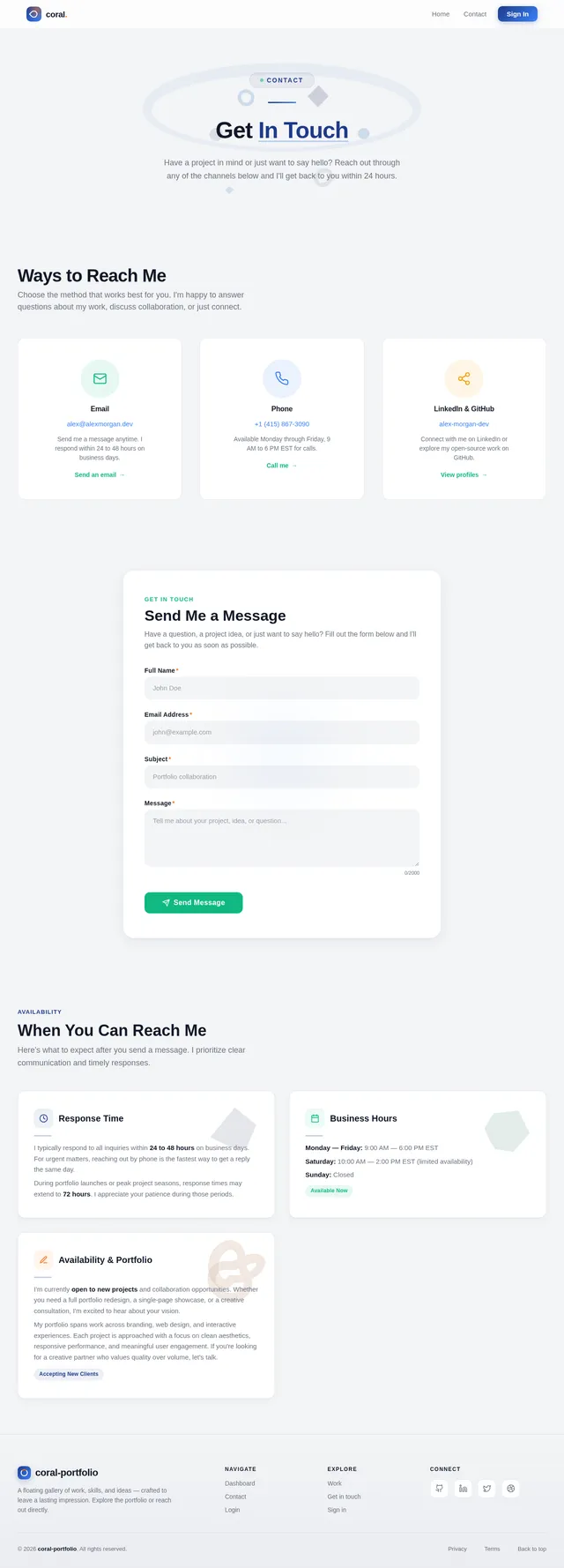 Contact