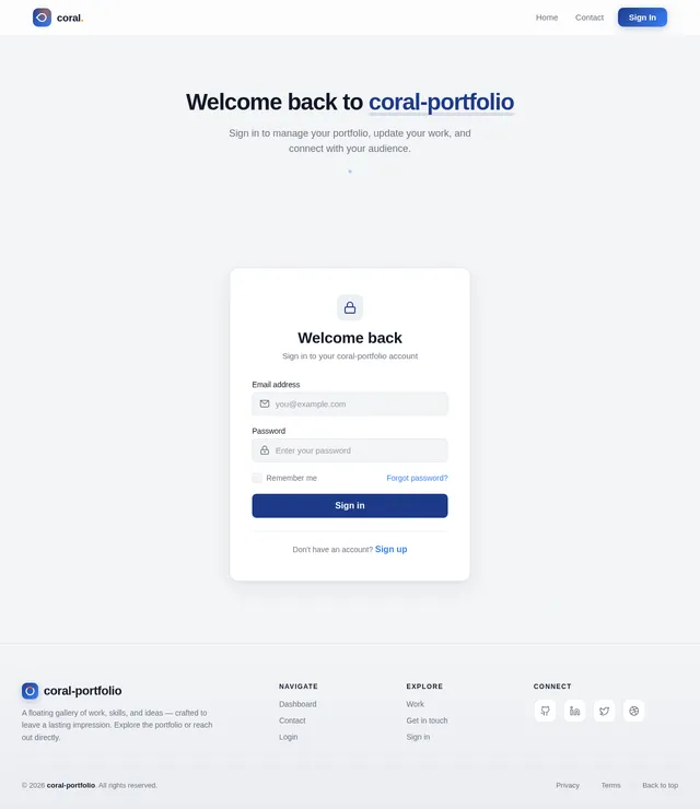 Login