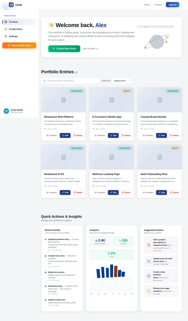 Dashboard