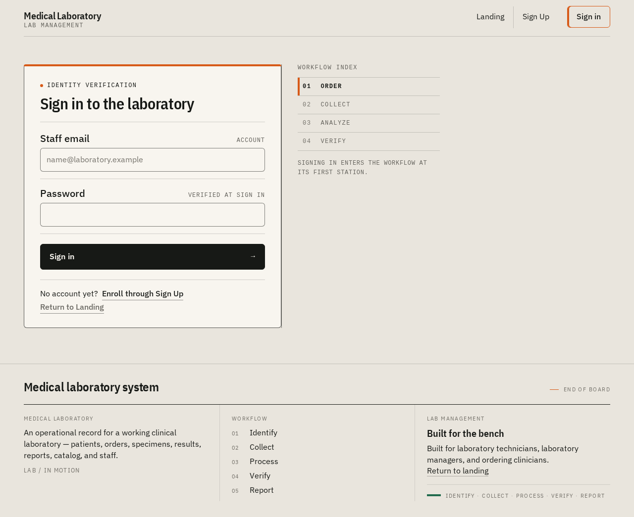 Login design preview