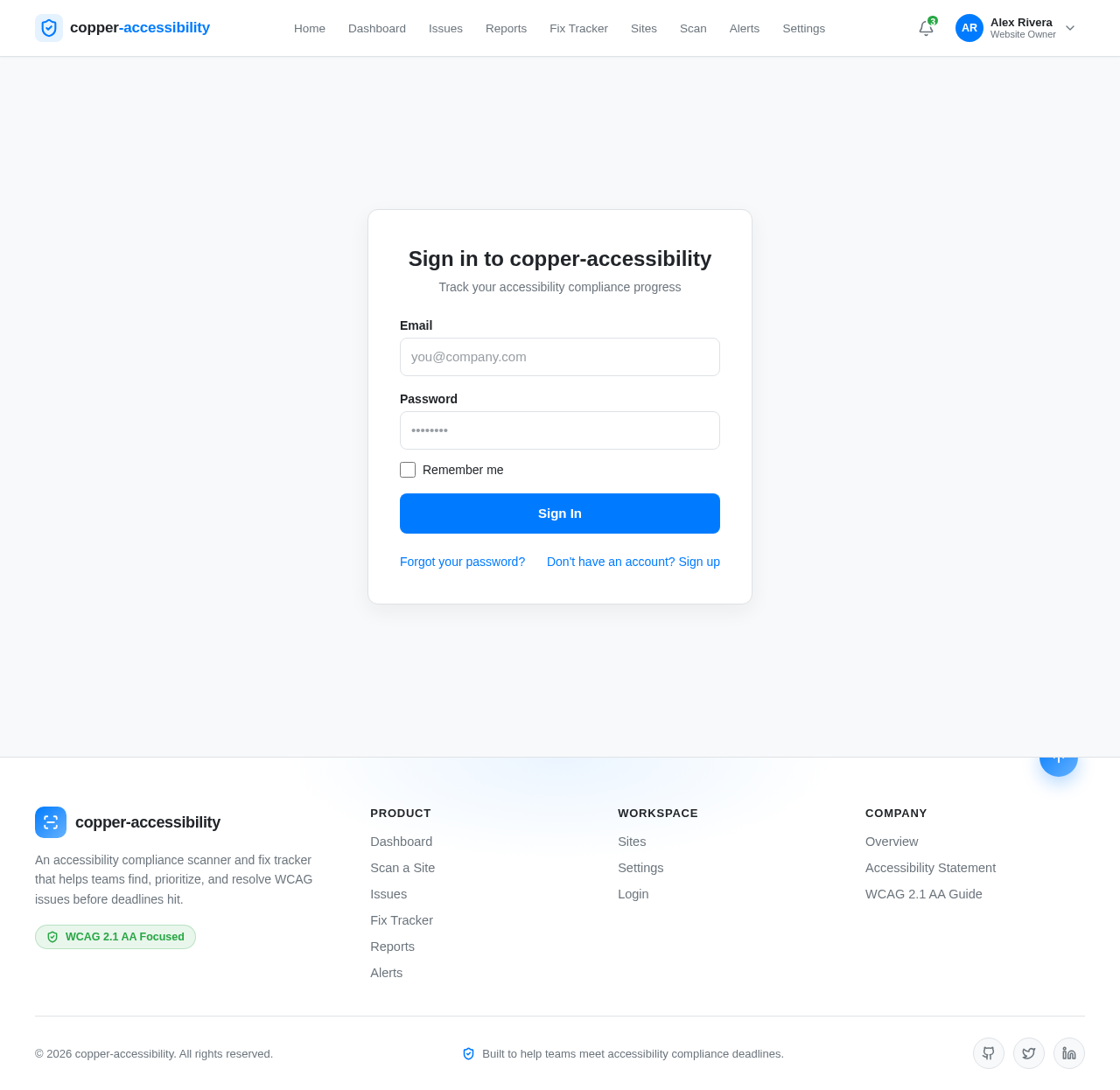 Login design preview