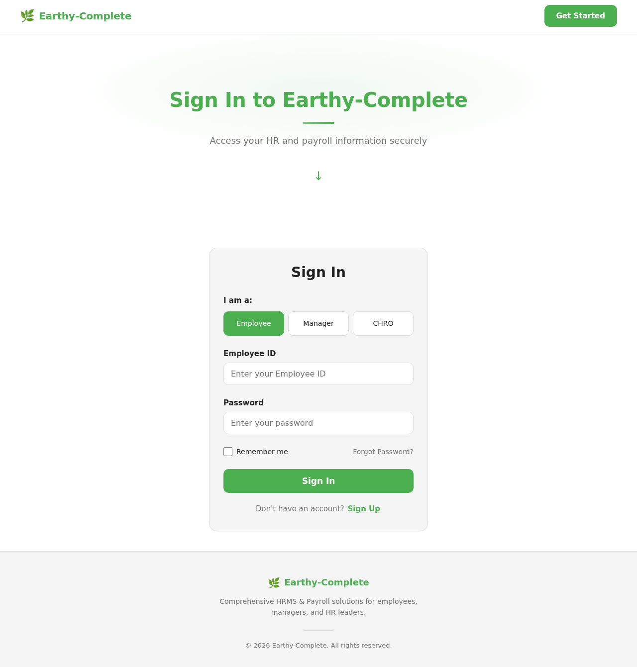 Authentication design preview