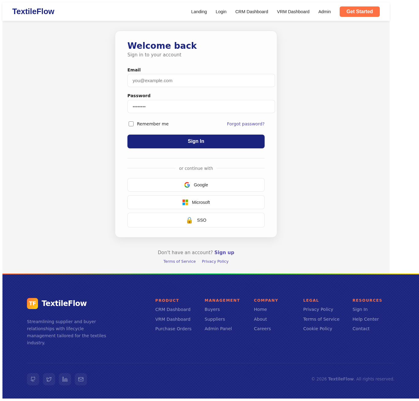 Login design preview