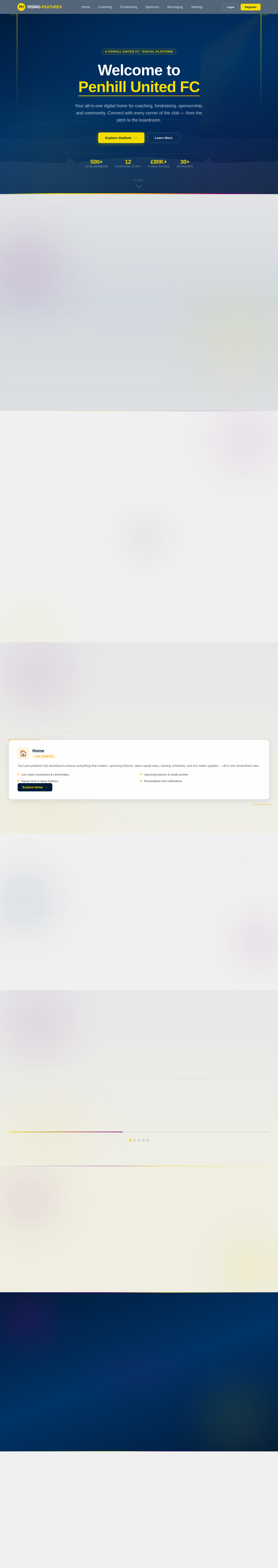 Landing design preview