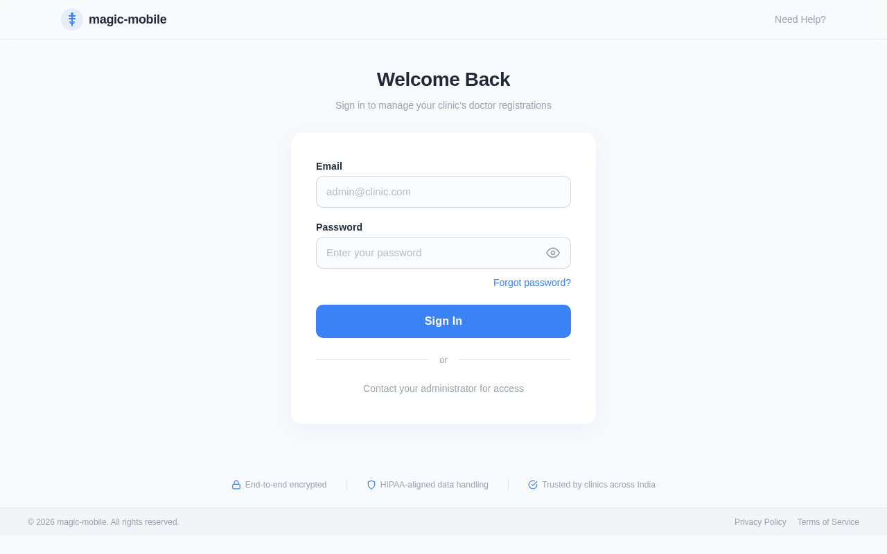 Login design preview