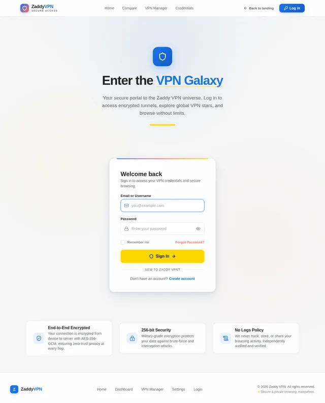 Login