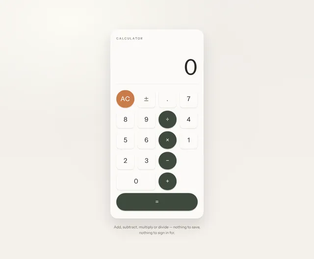 Calculator