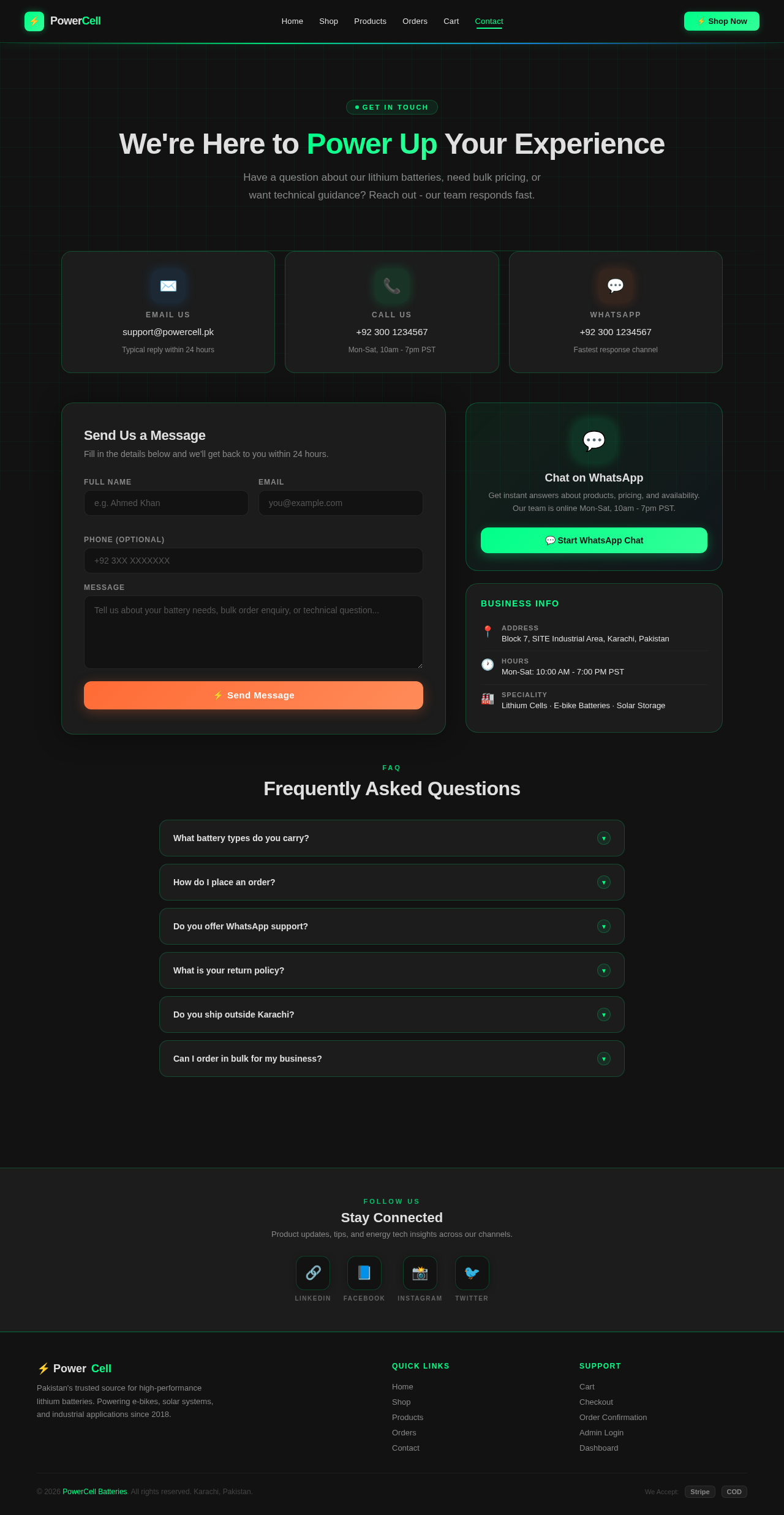 Contact design preview