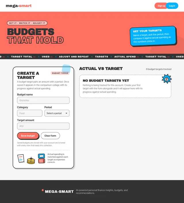 Budgets