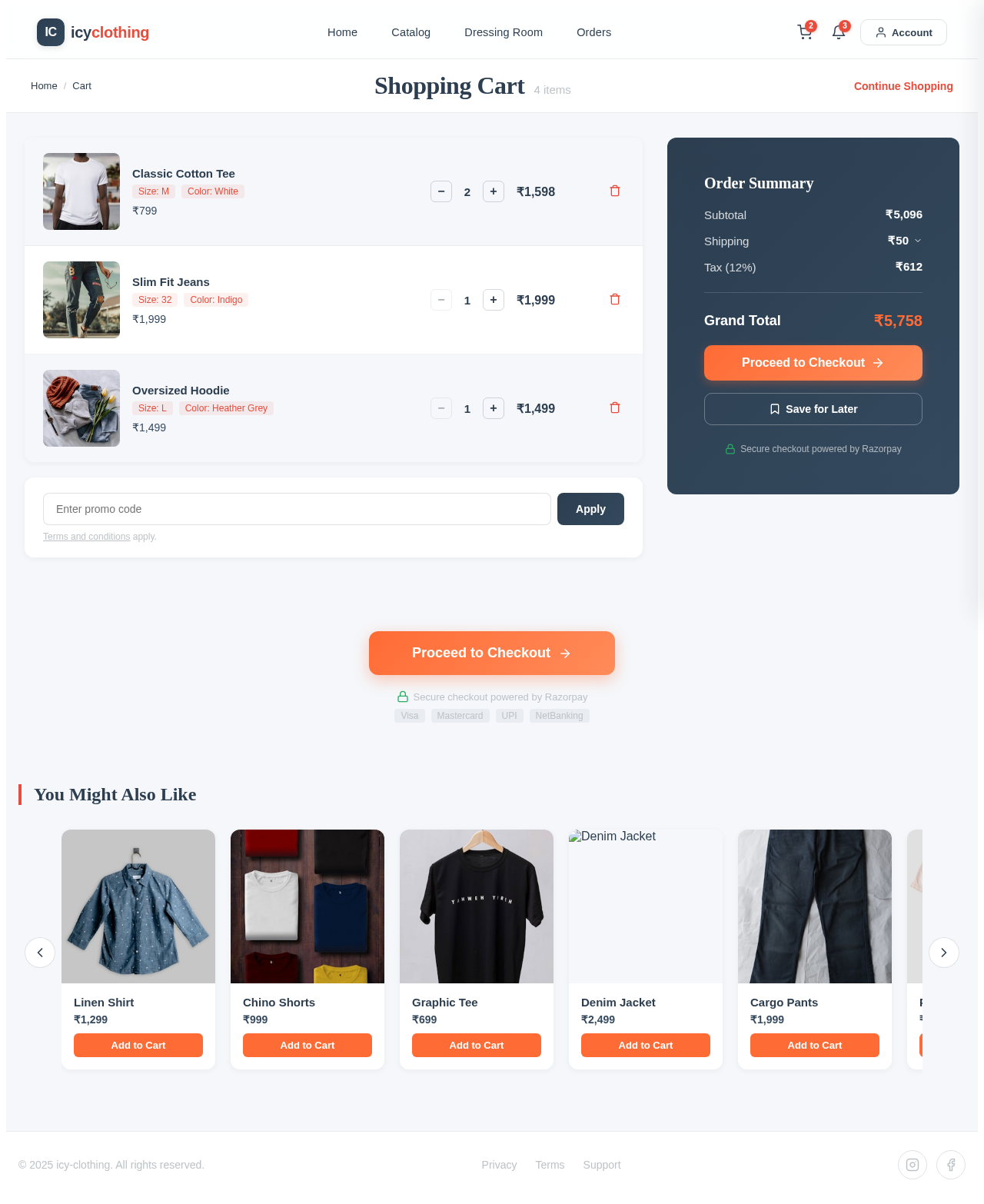 Cart design preview