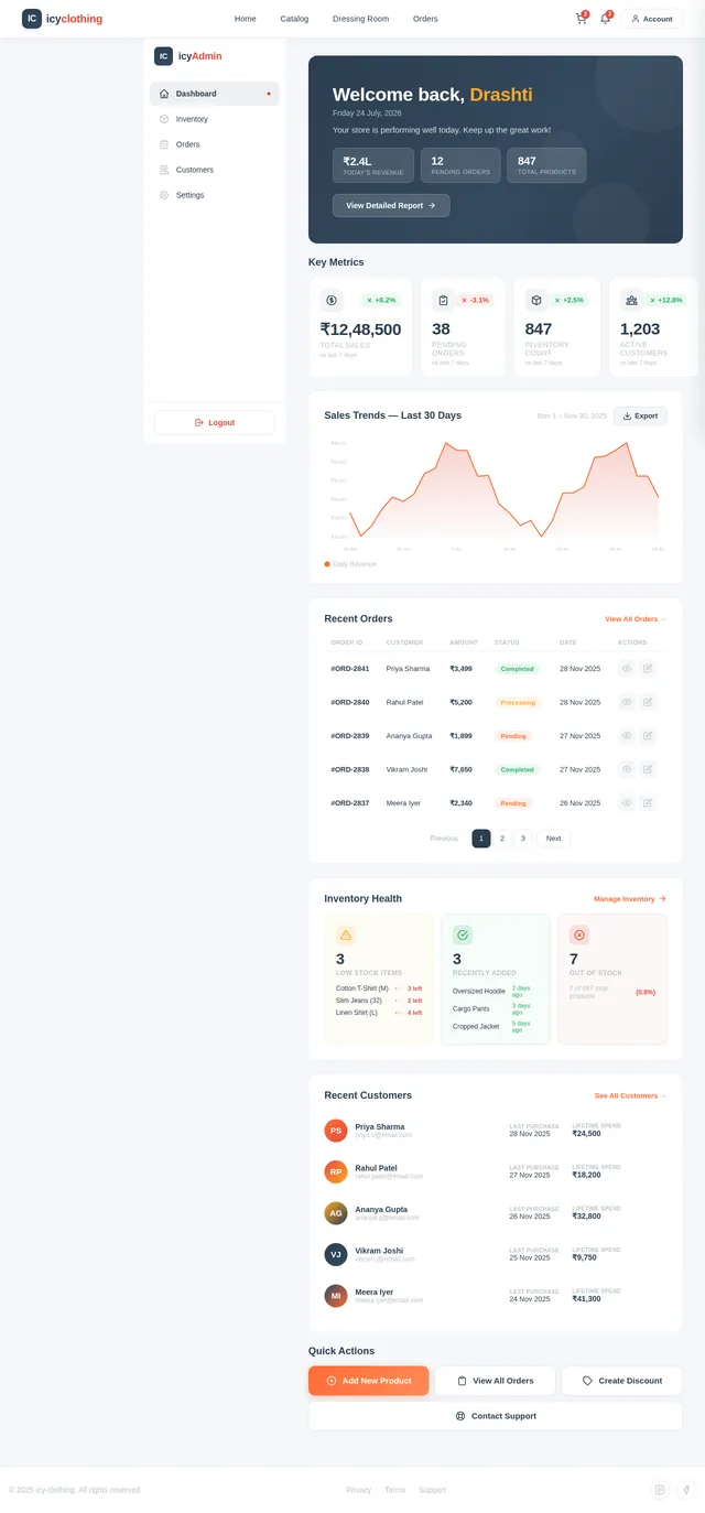 Dashboard