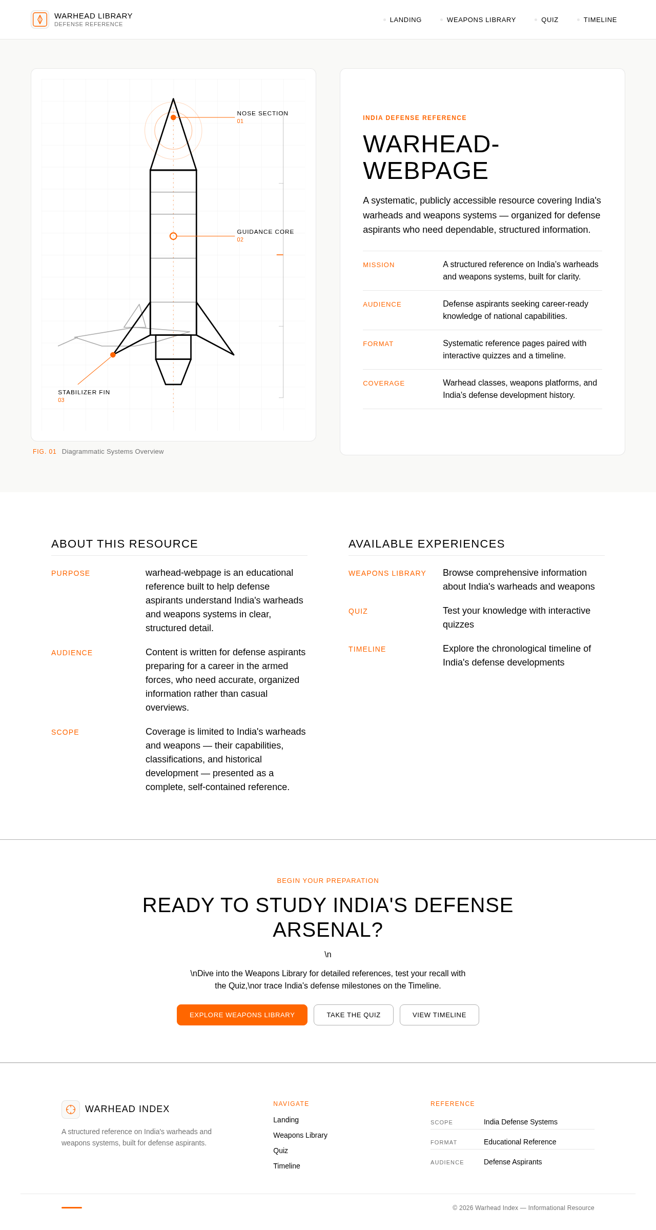Landing design preview
