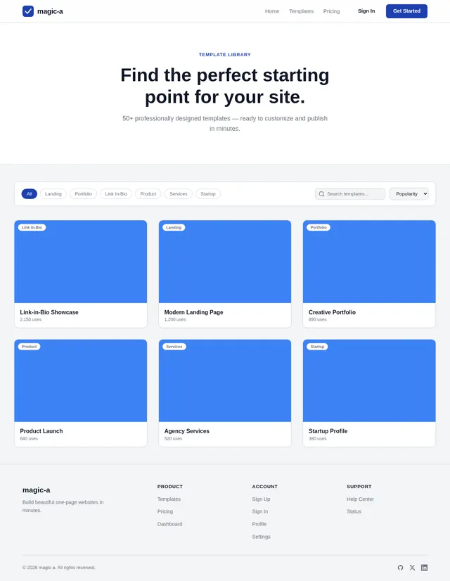 Templates