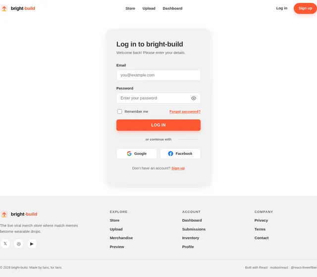 Login