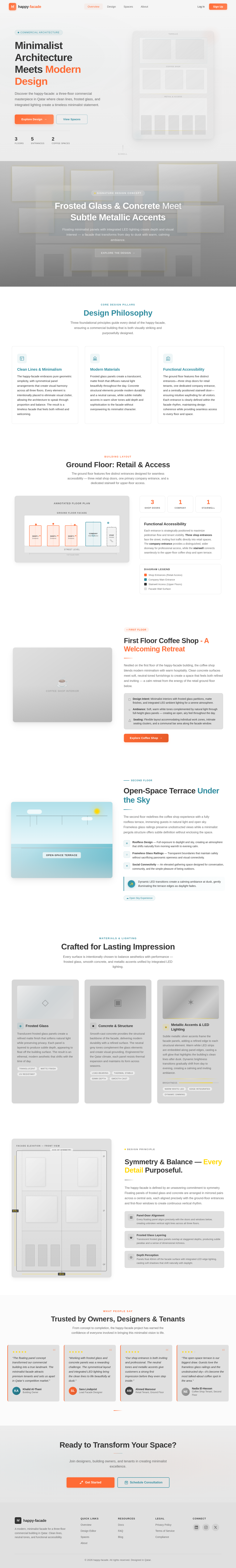 Landing design preview