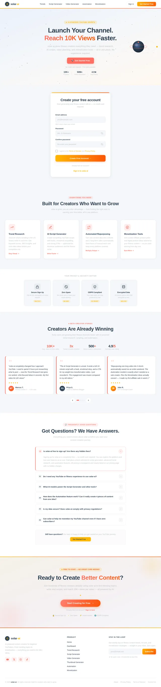 Signup