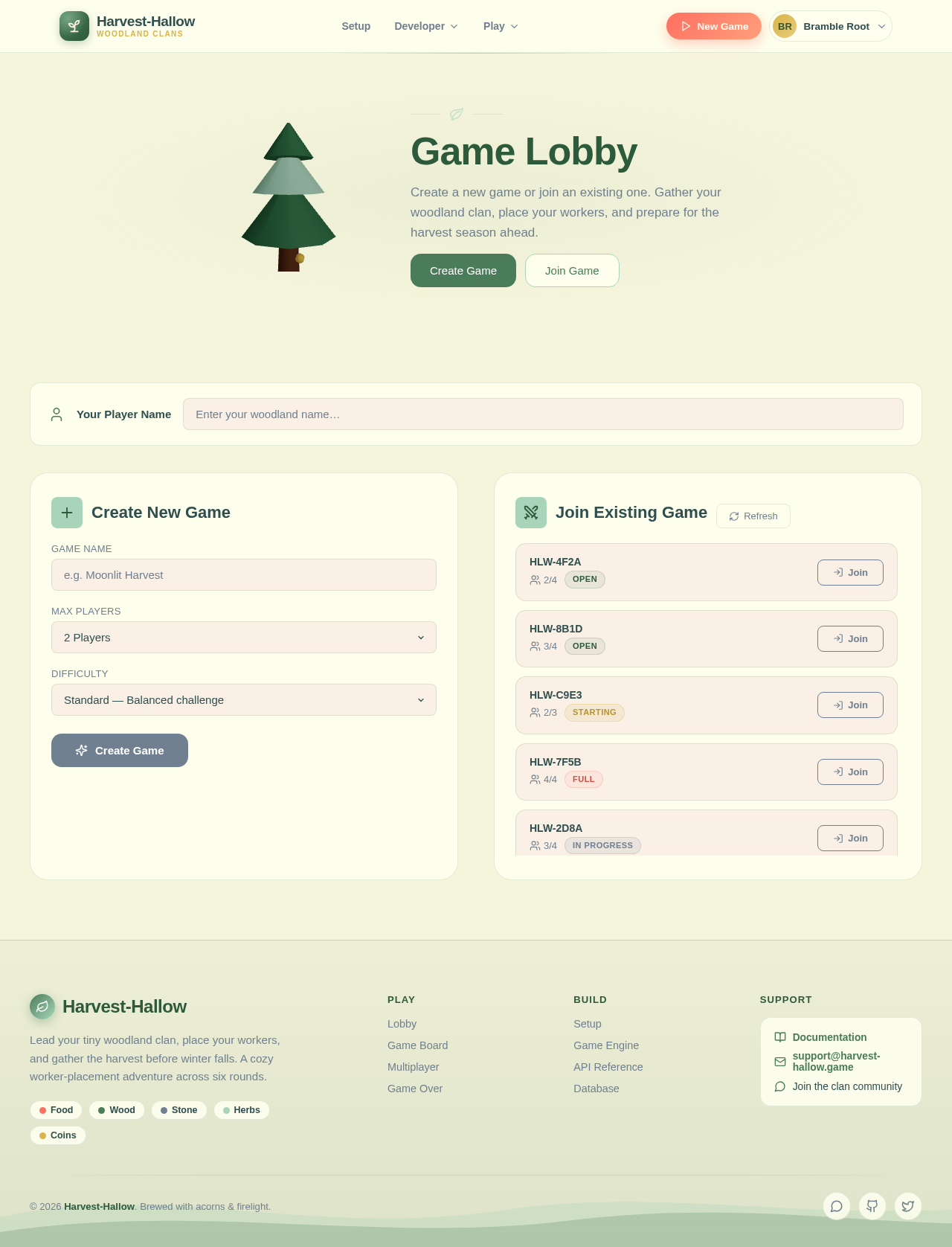 Lobby design preview