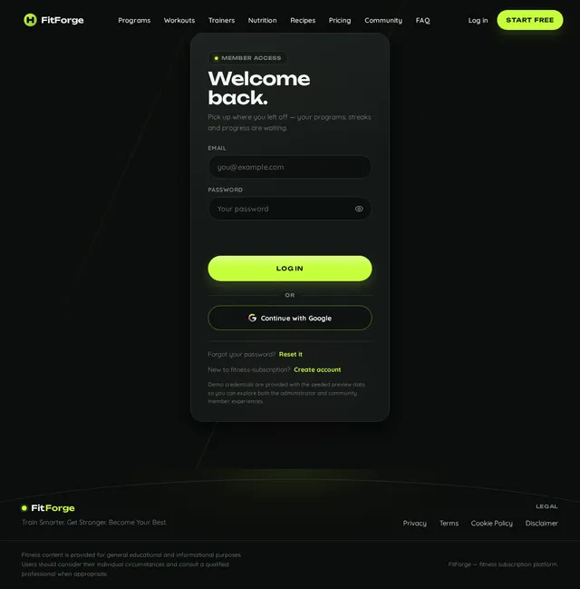 login