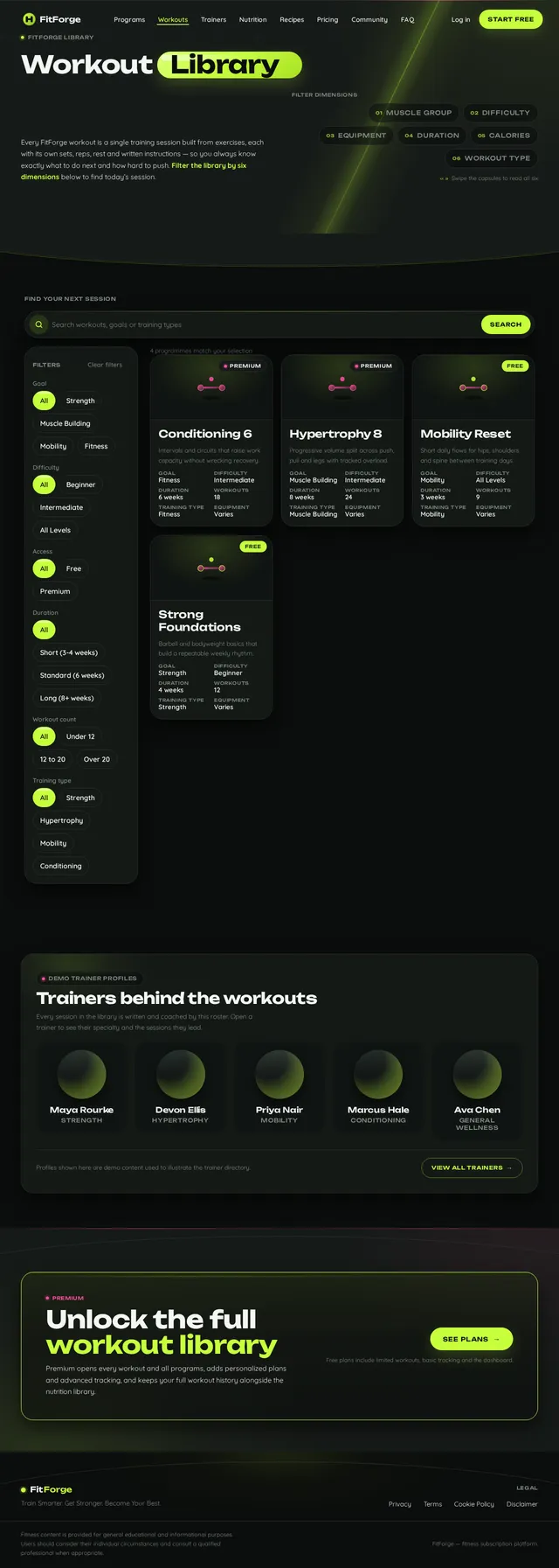 /workouts