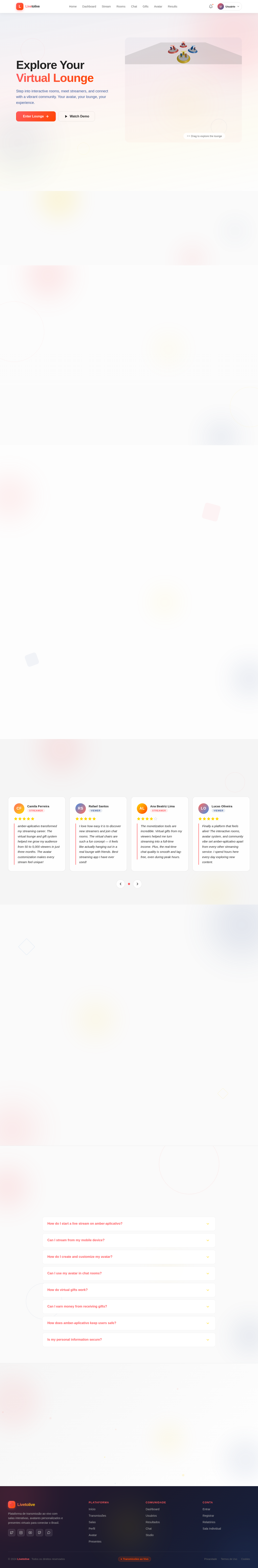 Landing design preview