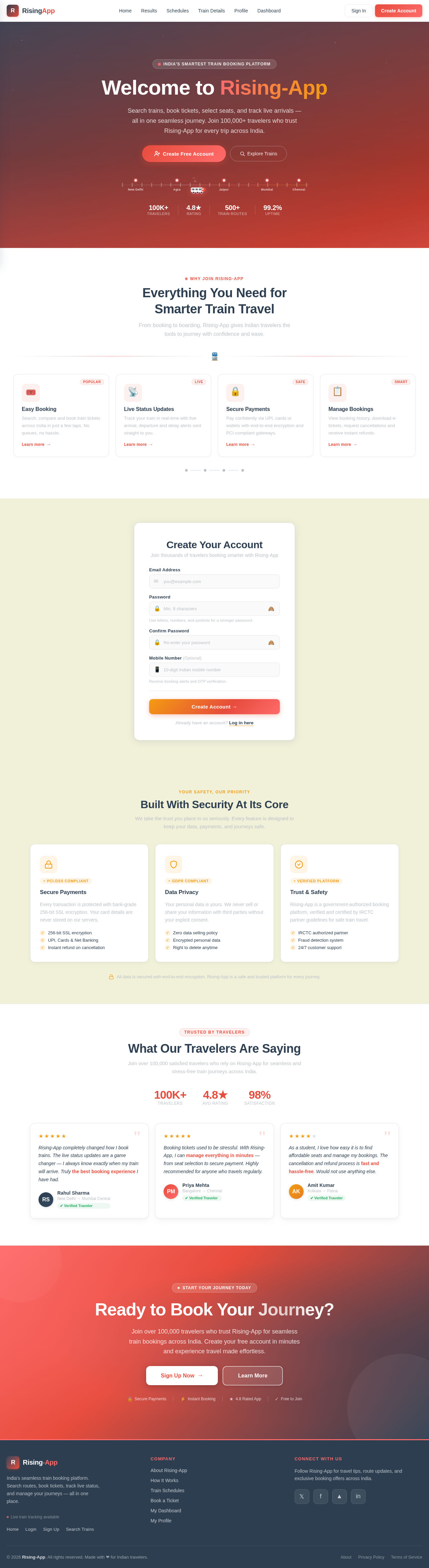 Signup design preview