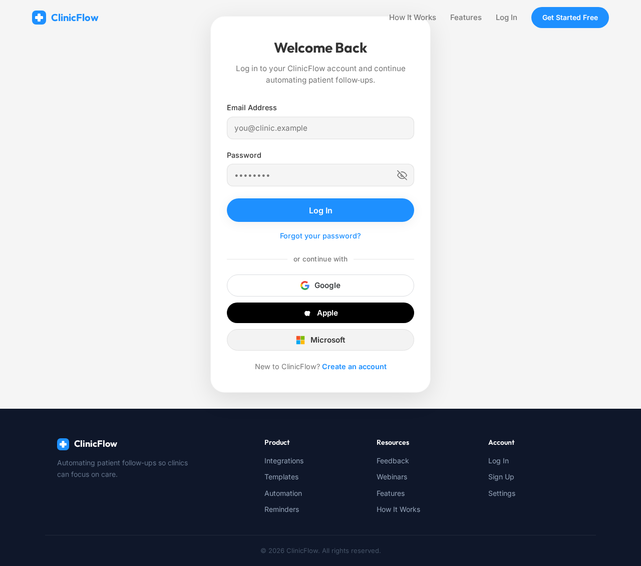 Login design preview