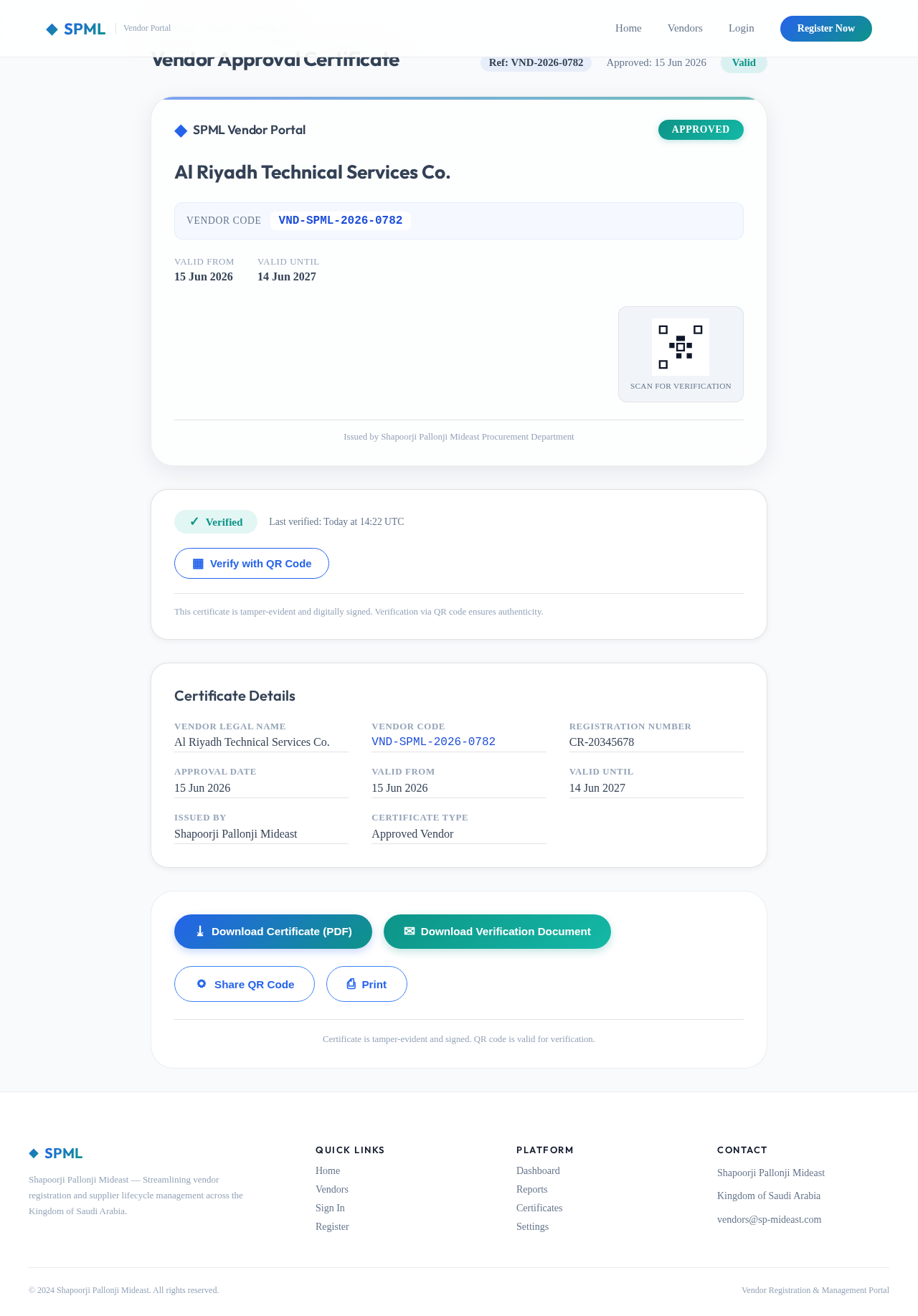 Certificate design preview