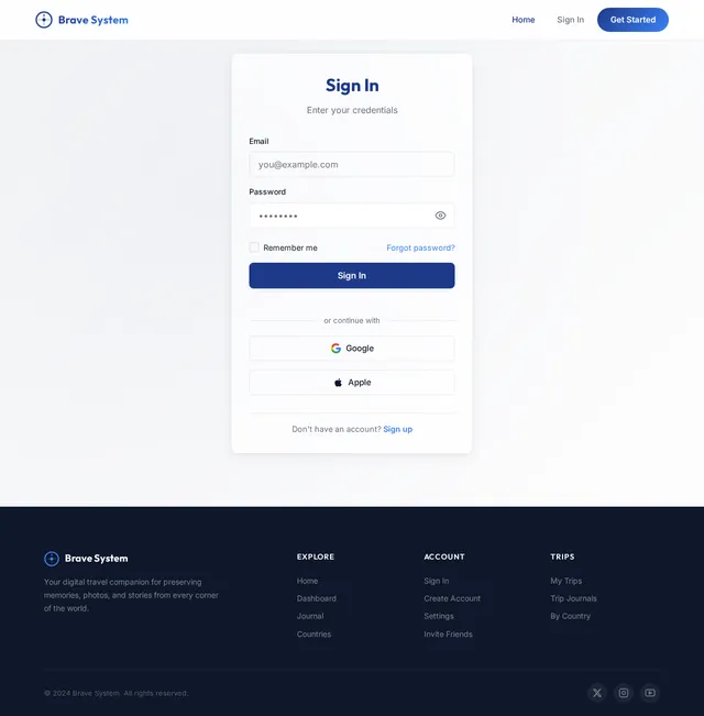 Login