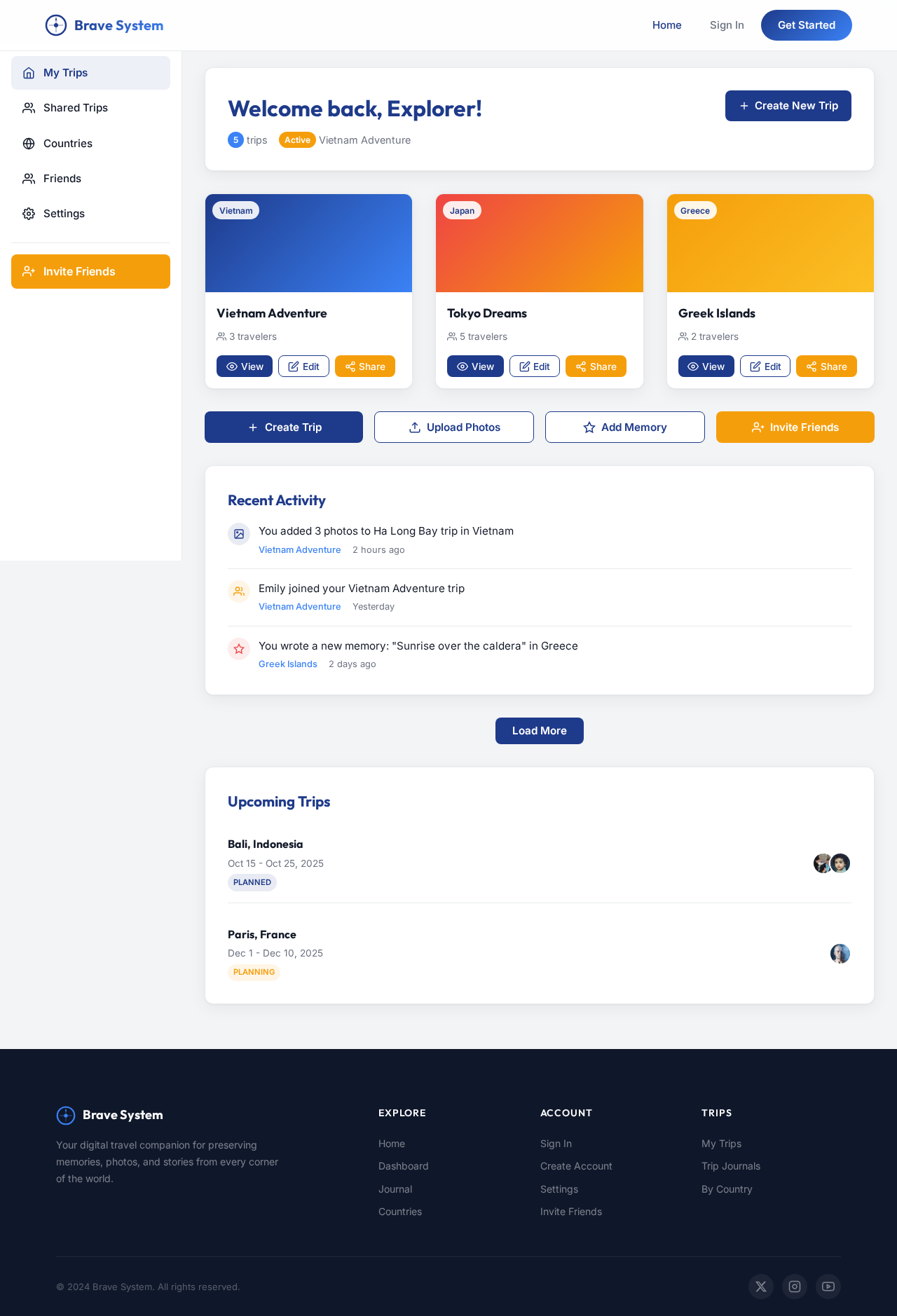 Dashboard design preview
