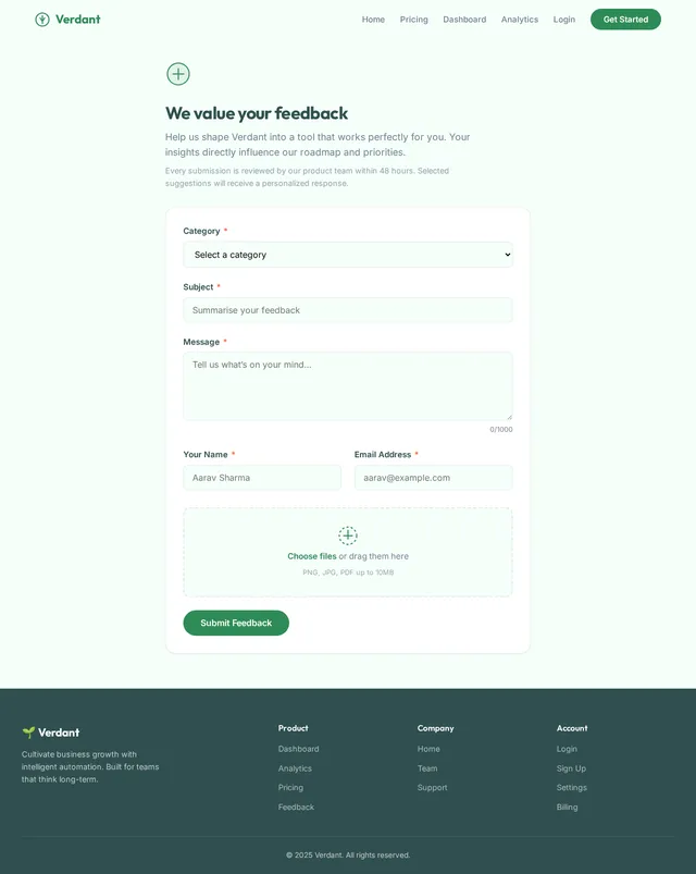 Feedback
