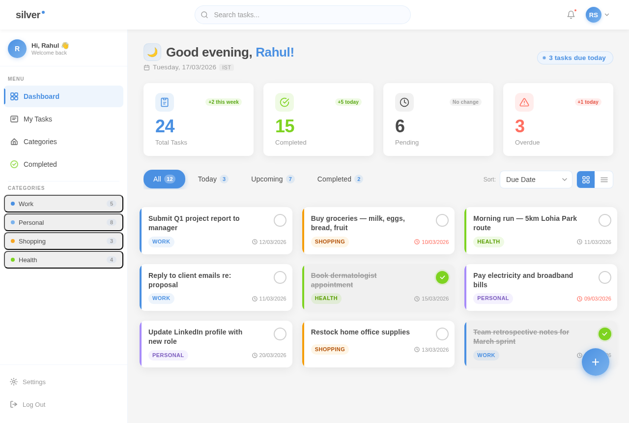 Dashboard design preview